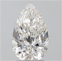 Natural Diamond 2.01 Carats, Pear with  Cut, G Color, SI1 Clarity and Certified by GIA