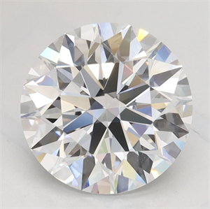 Picture of Lab Grown Diamond 2.03 Carats, Round with Ideal Cut, D Color, VS1 Clarity and Certified by IGI