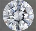 Natural Diamond 3.01 Carats, Round with Excellent Cut, E Color, VVS2 Clarity and Certified by GIA