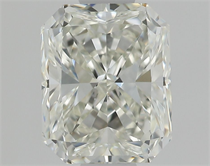 Picture of Natural Diamond 0.80 Carats, Radiant with  Cut, I Color, VVS2 Clarity and Certified by GIA