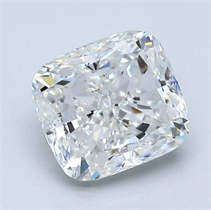 Picture of Natural Diamond 1.50 Carats, Cushion with  Cut, G Color, VS1 Clarity and Certified by GIA