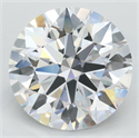 Lab Grown Diamond 3.54 Carats, Round with Ideal Cut, D Color, IF Clarity and Certified by IGI