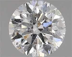 Picture of Natural Diamond 1.70 Carats, Round with Excellent Cut, F Color, SI2 Clarity and Certified by HRD