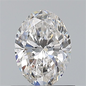 Picture of Natural Diamond 0.70 Carats, Oval with  Cut, G Color, VVS2 Clarity and Certified by GIA