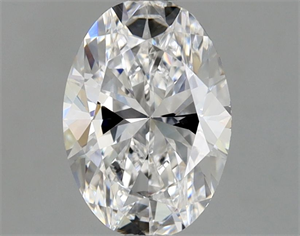 Picture of Natural Diamond 0.70 Carats, Oval with  Cut, D Color, VVS2 Clarity and Certified by GIA