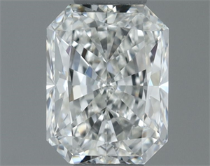 Picture of Natural Diamond 0.50 Carats, Radiant with  Cut, H Color, VVS1 Clarity and Certified by GIA