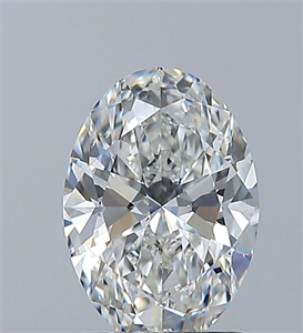 Picture of Natural Diamond 1.30 Carats, Oval with  Cut, G Color, VS1 Clarity and Certified by GIA