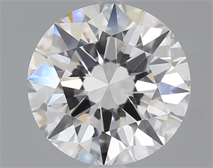 Picture of Natural Diamond 2.01 Carats, Round with Excellent Cut, E Color, VS1 Clarity and Certified by GIA