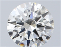 Diamante Natural 0.50 quilates, Redondo , Color I, claridad IF y certificado GIA