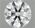 Diamante Natural 0.50 quilates, Redondo , Color F, claridad IF y certificado GIA