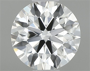 Foto Diamante Natural 0.50 quilates, Redondo , Color F, claridad IF y certificado GIA de