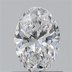 Picture of Natural Diamond 0.70 Carats, Oval with  Cut, D Color, VS2 Clarity and Certified by GIA
