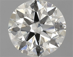 Picture of Natural Diamond 0.80 Carats, Round with Excellent Cut, K Color, SI1 Clarity and Certified by GIA