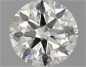 Diamante Natural 0.80 quilates, Redondo , Color K, claridad SI1 y certificado GIA