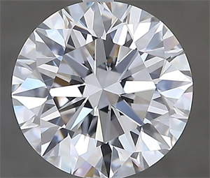 Picture of Natural Diamond 2.01 Carats, Round with Excellent Cut, D Color, VVS1 Clarity and Certified by GIA