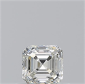 Diamante Natural 0.51 quilates, Asscher , Color J, claridad IF y certificado GIA