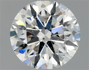 Picture of Natural Diamond 0.63 Carats, Round with Excellent Cut, G Color, SI2 Clarity and Certified by GIA