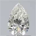 Natural Diamond 0.70 Carats, Pear with  Cut, I Color, VS2 Clarity and Certified by GIA