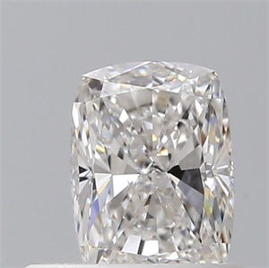 Foto Diamante Natural 0.52 quilates, Del cojín , Color F, claridad SI1 y certificado GIA de