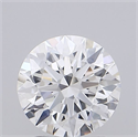 Lab Grown Diamond 1.44 Carats, Round with Ideal Cut, D Color, VVS2 Clarity and Certified by IGI