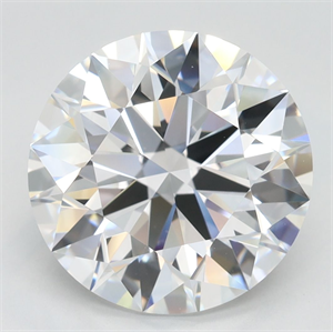 Picture of Lab Grown Diamond 4.77 Carats, Round with Excellent Cut, D Color, VVS1 Clarity and Certified by GIA
