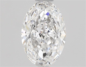 Picture of Natural Diamond 0.70 Carats, Oval with  Cut, D Color, VS2 Clarity and Certified by GIA