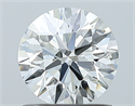 Diamante Natural 1.00 quilates, Redondo , Color I, claridad SI2 y certificado GIA