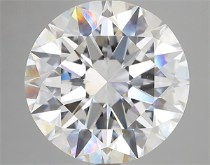 Picture of Lab Grown Diamond 7.01 Carats, Round with Excellent Cut, F Color, VVS2 Clarity and Certified by IGI
