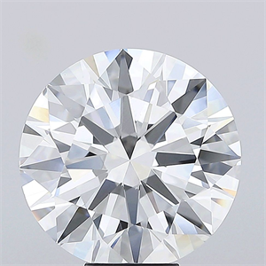 Picture of Lab Grown Diamond 10.01 Carats, Round with Ideal Cut, F Color, VVS2 Clarity and Certified by IGI