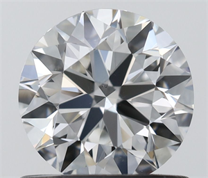 Picture of Natural Diamond 0.77 Carats, Round with Excellent Cut, F Color, VS1 Clarity and Certified by IGI