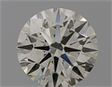 Diamante Natural 0.51 quilates, Redondo , Color J, claridad IF y certificado IGI