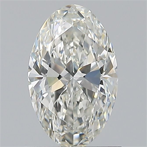 Picture of Natural Diamond 0.70 Carats, Oval with  Cut, H Color, VVS1 Clarity and Certified by GIA