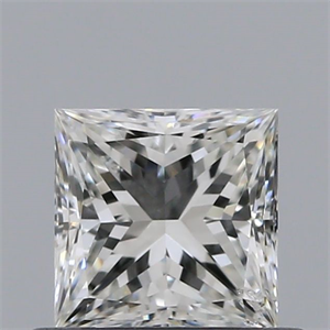 Foto Diamante Natural 0.50 quilates, Princesa , Color H, claridad SI2 y certificado GIA de