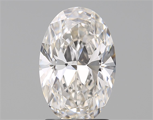 Picture of Natural Diamond 2.01 Carats, Oval with  Cut, H Color, VVS2 Clarity and Certified by GIA