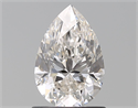 Natural Diamond 1.01 Carats, Pear with  Cut, H Color, IF Clarity and Certified by GIA