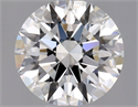 Diamante Natural 0.40 quilates, Redondo , Color H, claridad VVS2 y certificado GIA
