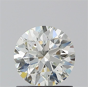 Foto Diamante Natural 1.01 quilates, Redondo , Color K, claridad SI1 y certificado GIA de