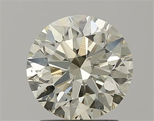 Picture of Natural Diamond 1.56 Carats, Round with Excellent Cut, M Color, SI1 Clarity and Certified by IGI