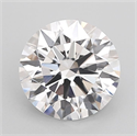 Lab Grown Diamond 2.02 Carats, Round with Ideal Cut, F Color, VVS2 Clarity and Certified by IGI