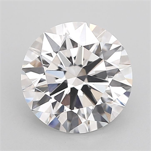 Picture of Lab Grown Diamond 2.02 Carats, Round with Ideal Cut, F Color, VVS2 Clarity and Certified by IGI