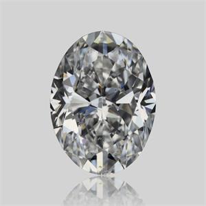 Picture of Natural Diamond 1.51 Carats, Oval with  Cut, D Color, SI1 Clarity and Certified by GIA