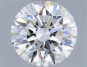 Foto Diamante Natural 0.43 quilates, Redondo , Color F, claridad VS1 y certificado GIA de