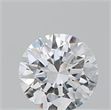 Diamante Natural 0.54 quilates, Redondo , Color D, claridad IF y certificado GIA