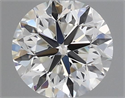 Diamante Natural 0.41 quilates, Redondo , Color G, claridad IF y certificado HRD