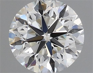Foto Diamante Natural 0.41 quilates, Redondo , Color G, claridad IF y certificado HRD de