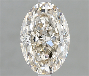Picture of Natural Diamond 1.07 Carats, Oval with  Cut, I Color, VS1 Clarity and Certified by IGI