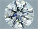 Natural Diamond 5.03 Carats, Round with Excellent Cut, I Color, SI1 Clarity and Certified by IGI