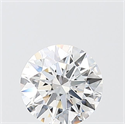 Lab Grown Diamond 1.05 Carats, Round with Ideal Cut, D Color, VS1 Clarity and Certified by IGI