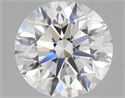 Natural Diamond 1.50 Carats, Round with Excellent Cut, D Color, VS1 Clarity and Certified by GIA