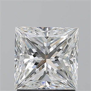 Picture of Natural Diamond 1.50 Carats, Princess with  Cut, G Color, VS1 Clarity and Certified by GIA